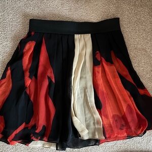 Vince Camuto Floral Skirt (size 4)